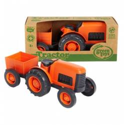 Tractor con remolque Green toys