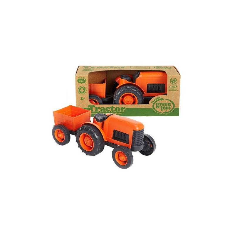 Tractor con remolque Green toys Tractor con remolque Green toys