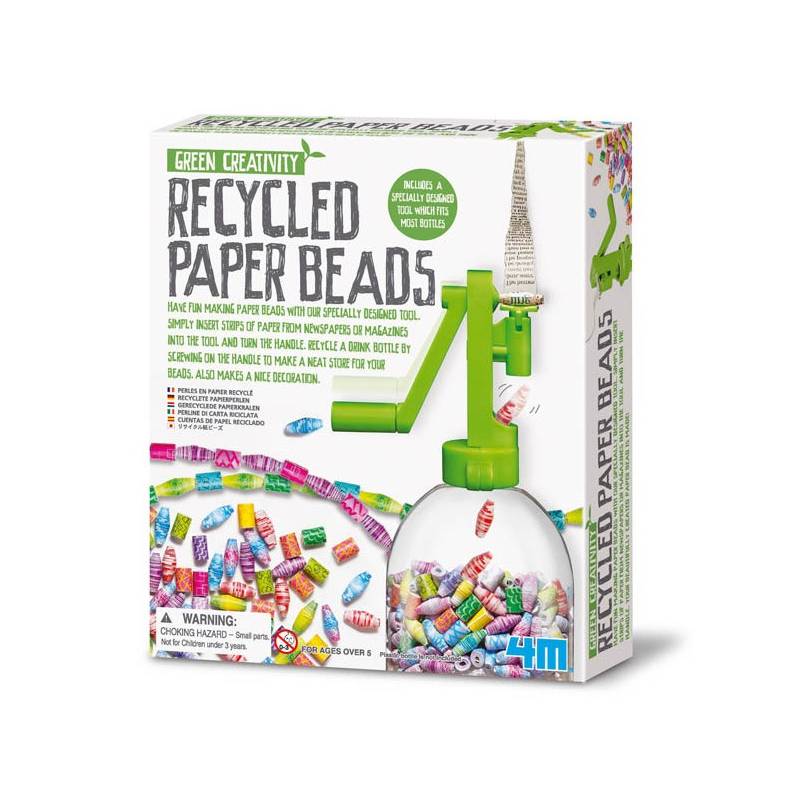 Crear joyas con papel Reciclado