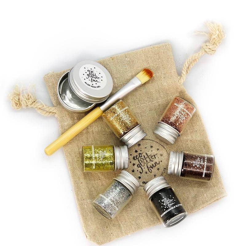 Perú Escribe un reporte Serena Pack 6 botes Purpurina Ecológica Grano fino Biodegradable con pincel bambú y aloe - BioGlitter- METALLIC Perú Escribe un reporte Serena Pack 6 botes Purpurina Ecológica Grano fino Biodegradable con pincel bambú y aloe - BioGlitter- METALLIC