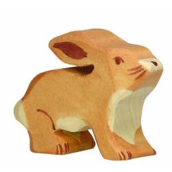 Liebre- Animal de madera