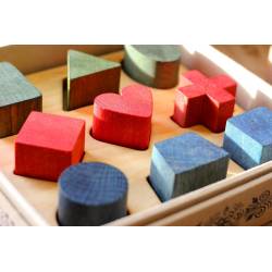 puzzle formas vintage