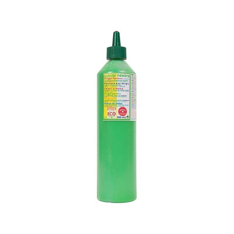 Pintura de dedos natural Ökonorm 500ml (verde) Pintura de dedos natural Ökonorm 500ml (verde)