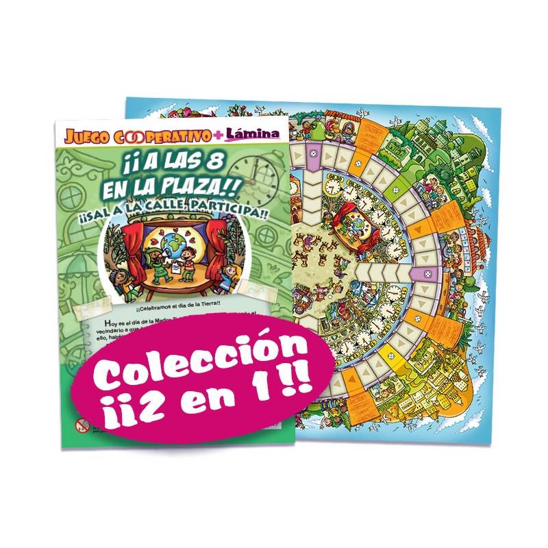 Juego cooperativo !! A las 8 en la plaza¡¡ Juego cooperativo !! A las 8 en la plaza¡¡
