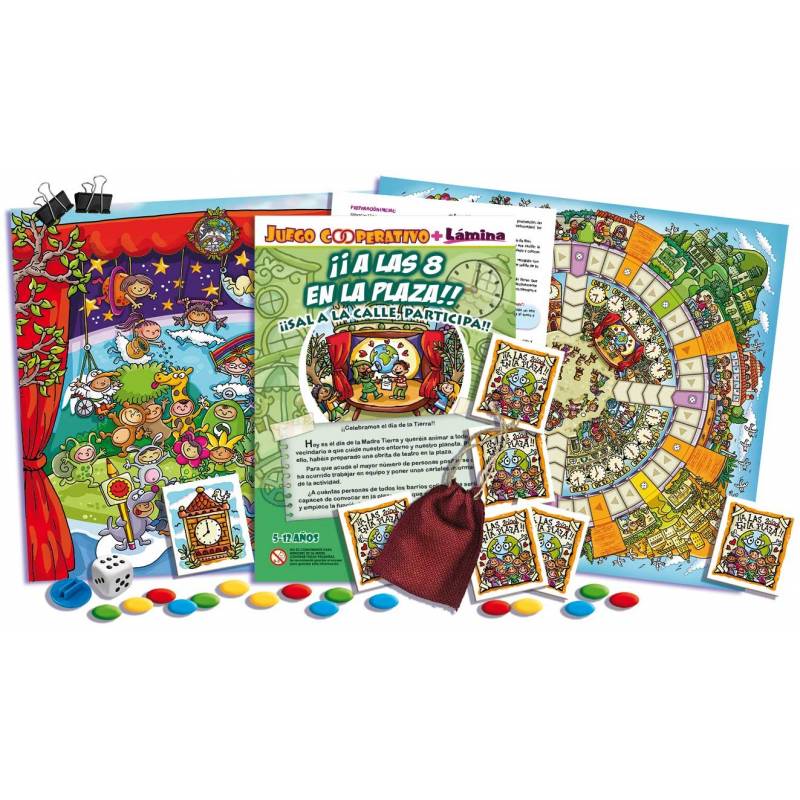 Juego cooperativo !! A las 8 en la plaza¡¡