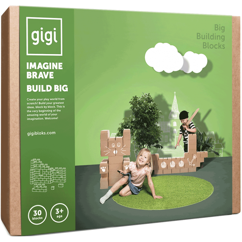 30 Ladrillos de construcción GIGI XL