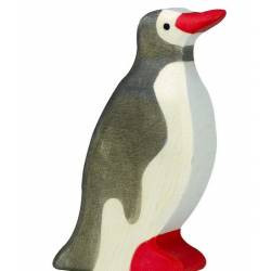 Pingüino - Animal de madera