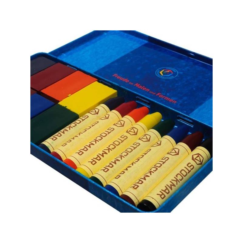 Combinado Stockmar (8 bloques y 8 ceras)