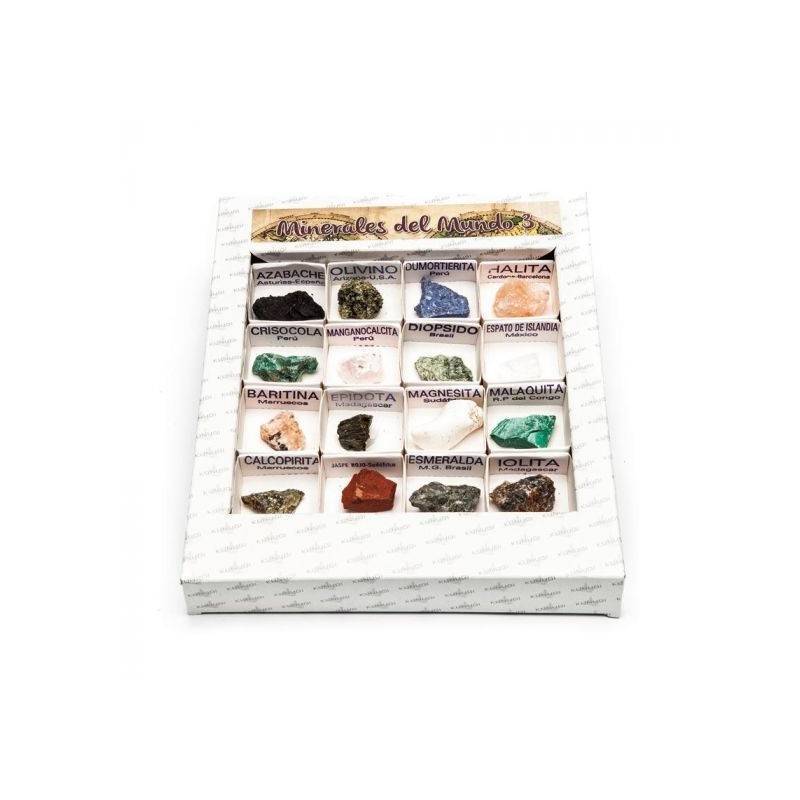 Caja Nº3 Minerales del Mundo-Kunugi