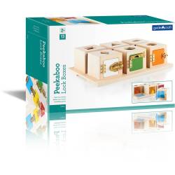 Cajas con cierre Peekaboo de Guidecraft