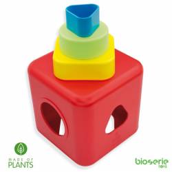 Caja de formas (plástico natural) BIOSERIE