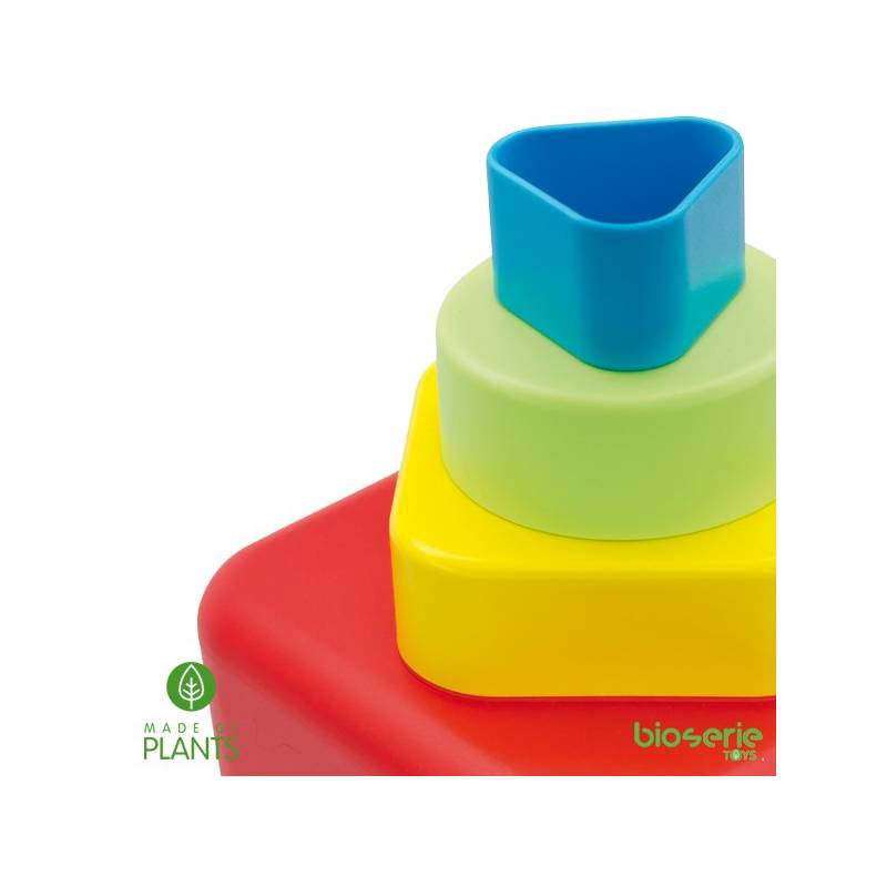 Caja de formas (plástico natural) BIOSERIE