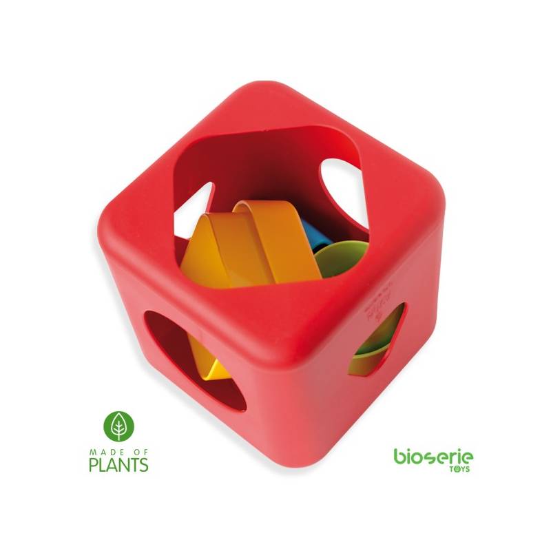 Caja de formas (plástico natural) BIOSERIE