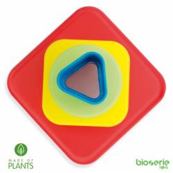 Caja de formas (plástico natural) BIOSERIE