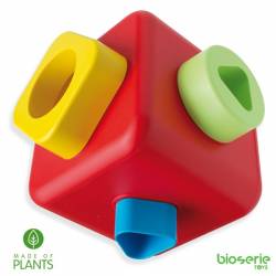 Caja de formas (plástico natural) BIOSERIE