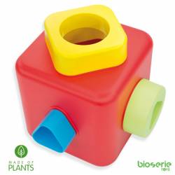 Caja de formas (plástico natural) BIOSERIE
