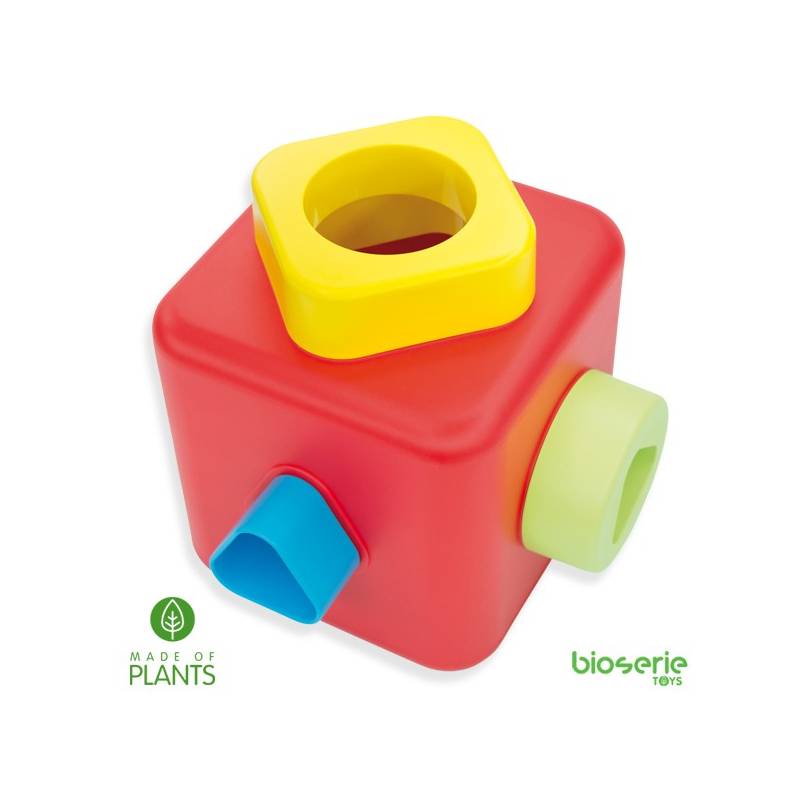 Caja de formas (plástico natural) BIOSERIE
