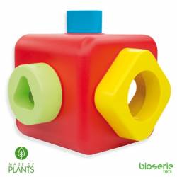 Caja de formas (plástico natural) BIOSERIE