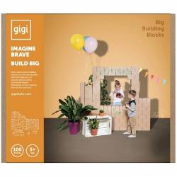 100 ladrillos de construcción GIGI XXL