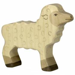 Cordero - Animal de madera
