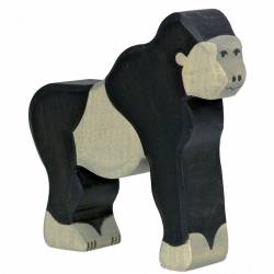 Gorila- Animal de madera