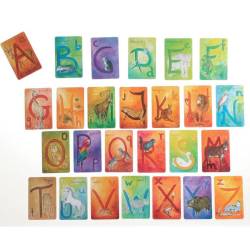 Cartas del alfabeto Waldorf