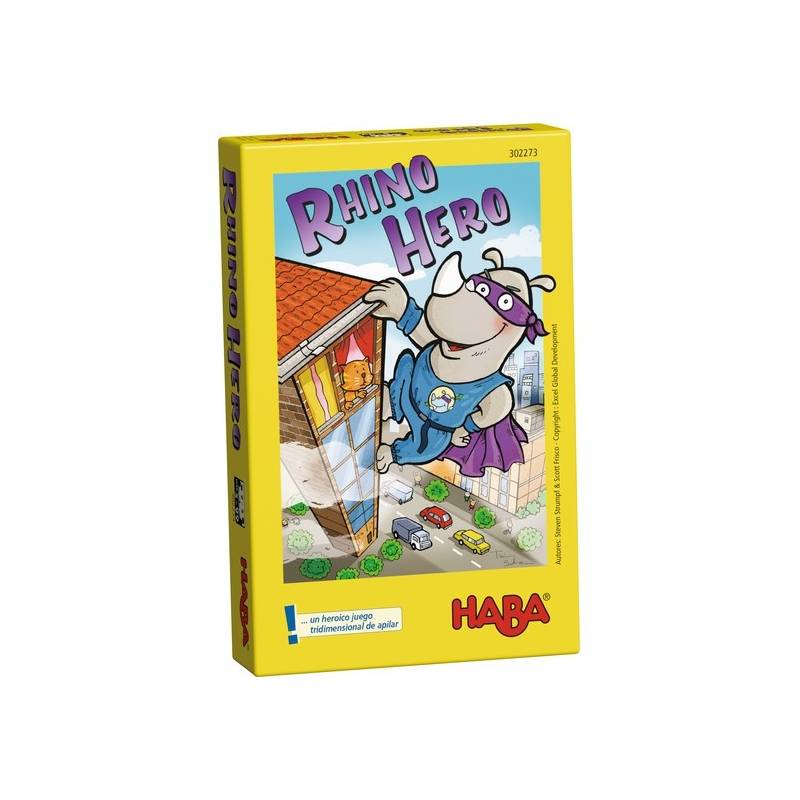 Cómo se juega Rhino Hero? de HABA 