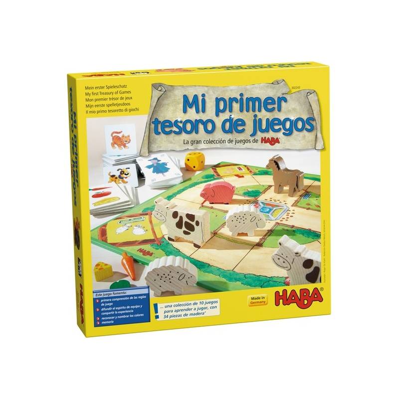 Mi primer tesoro de juegos- La gran colección de juegos HABA