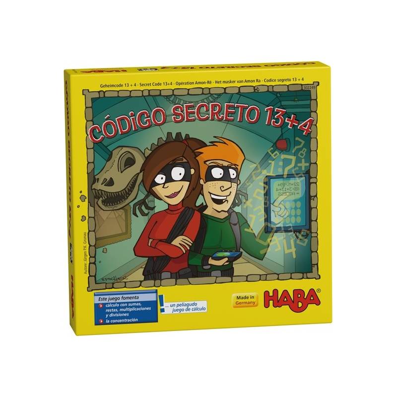 Código secreto 13+4  HABA