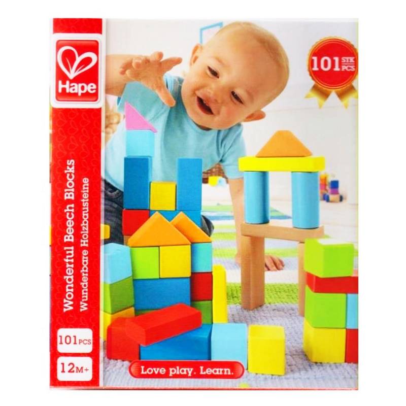 101 Piezas de construcción Hape