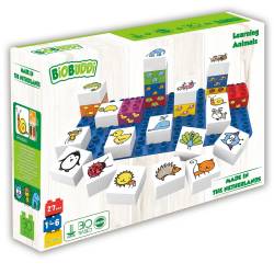Bloques Animales Biobuddi ( 27 piezas+Base)