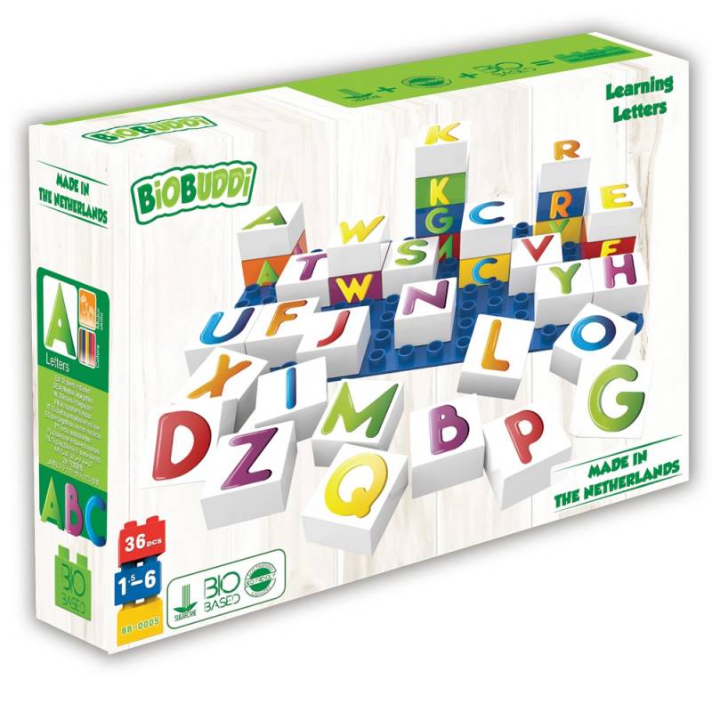 Bloques Letras Biobuddi ( 35 piezas+Base) Bloques Letras Biobuddi ( 35 piezas+Base)
