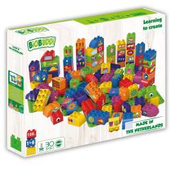 Bloques Arco iris Biobuddi ( 97 piezas+ 3 Bases)