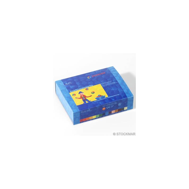 Cera de abeja para modelar Stockmar 15 unidades