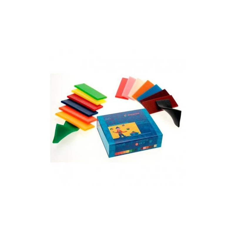Cera de abeja para modelar Stockmar 15 unidades Cera de abeja para modelar Stockmar 15 unidades