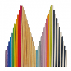 Tablones de colores para Arco iris Waldorf Grimm´s