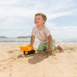 Camión excavadora playa HAPE