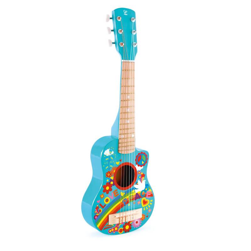 Guitarra Hippie " Flower power" HAPE