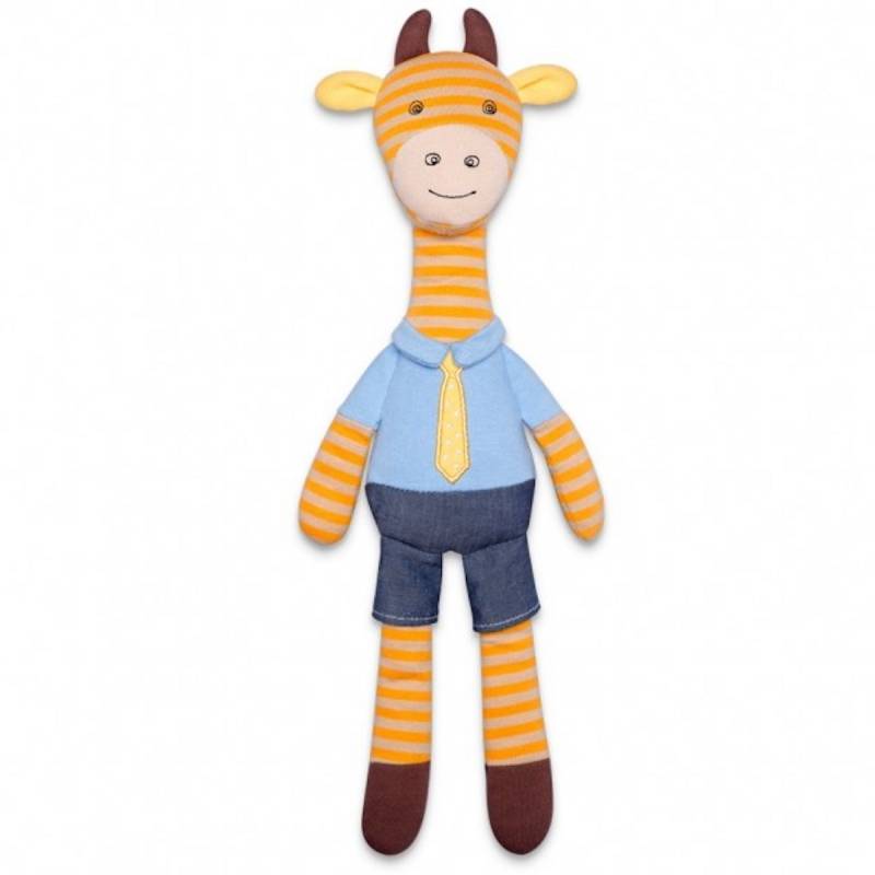Peluche Jirafa George de algodón orgánico Peluche Jirafa George de algodón orgánico
