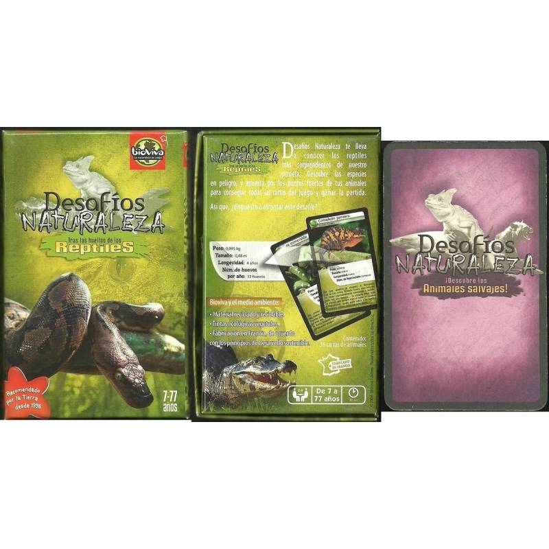 Desafios de la naturaleza REPTILES Bioviva