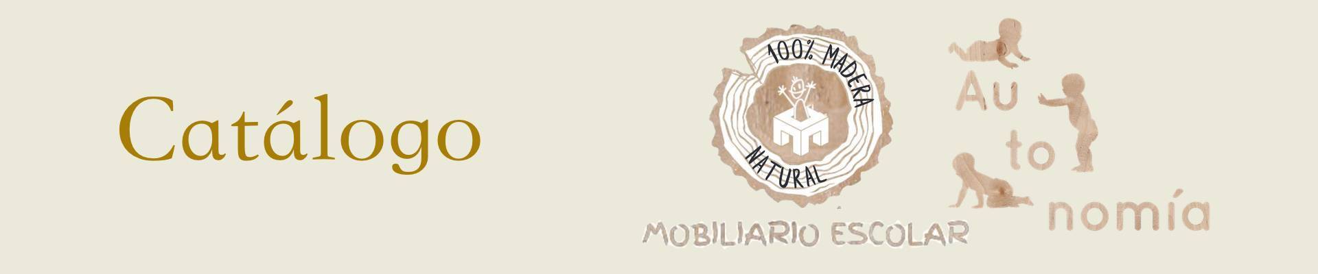 Comprar Mobiliario infantil Escolar de madera natural | Veobio